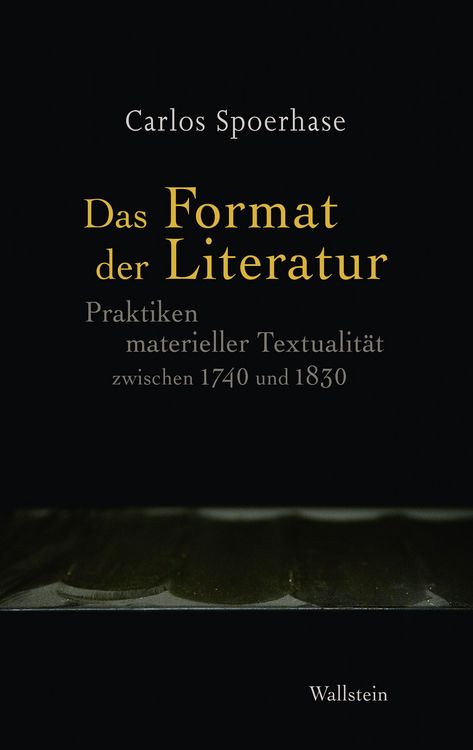 Produktbild: Das Format der Literatur