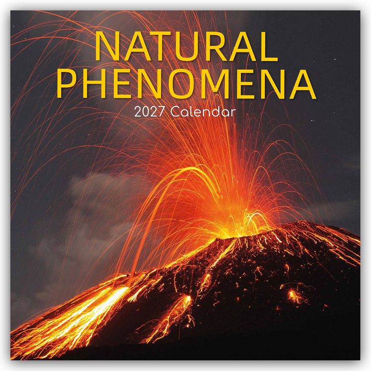 Produktbild: Natural Phenomena &ndash; Naturph&auml;nomene 2027 &ndash; 16-Monatskalender
