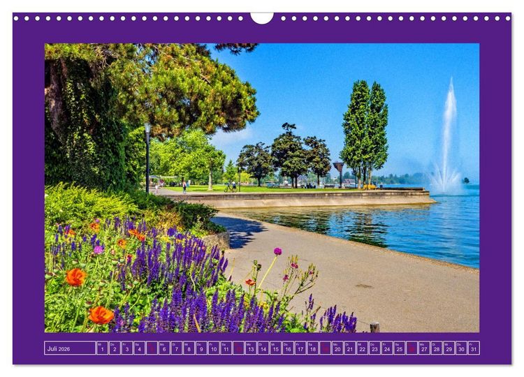 Produktbild: Traumhafte Schweizer Orte (Wandkalender 2026 DIN A3 quer), CALVENDO Monatskalender