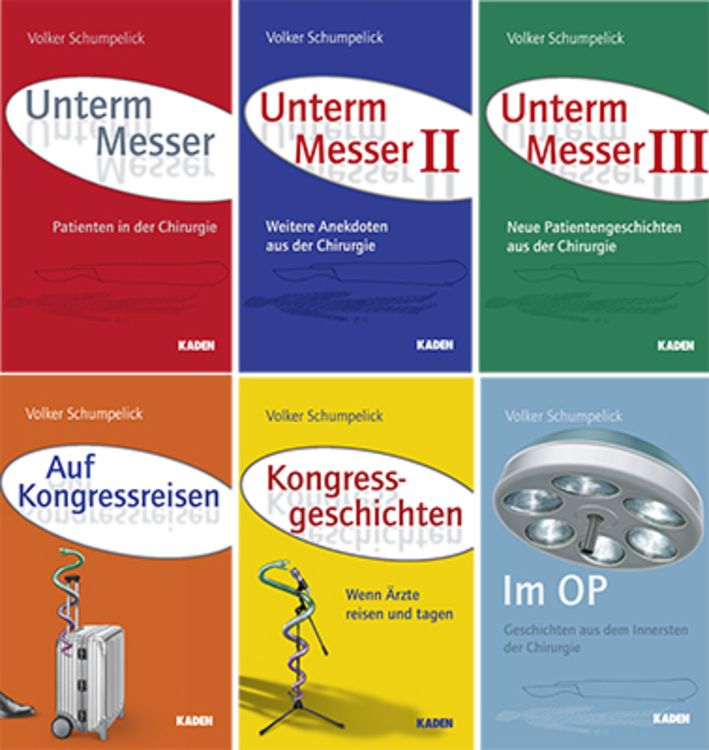 Unterm Messer I-III, Kongressgeschichten, Auf Kongressreisen, Im OP