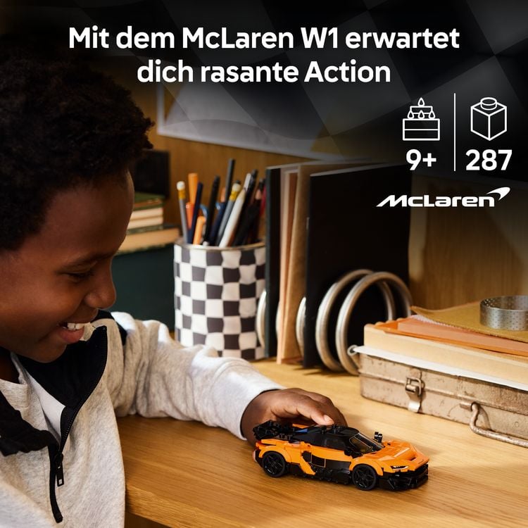 Produktbild: LEGO 77257 Speed Champions McLaren W1, Rennauto, Bauset mit Modellauto