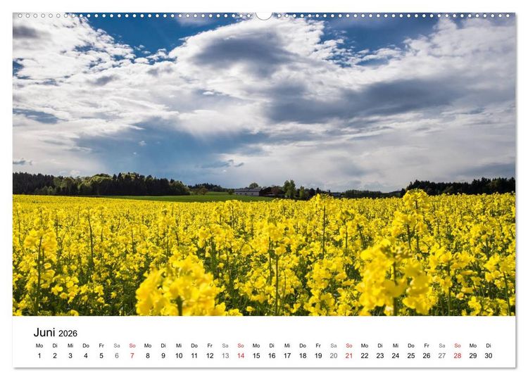 Produktbild: Impressionen Passauer Land, Bayrischer Wald, Grenzland (Wandkalender 2026 DIN A2 quer), CALVENDO Monatskalender