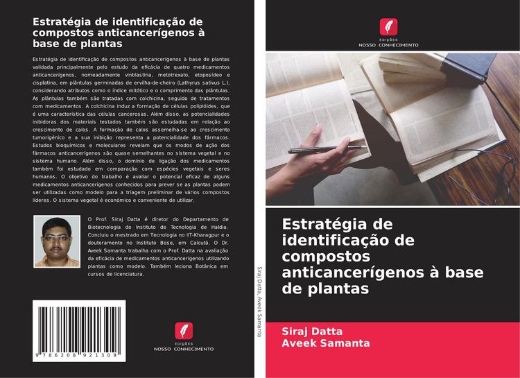 Produktbild: Estrat&eacute;gia de identifica&ccedil;&atilde;o de compostos anticancer&iacute;genos &agrave; base de plantas