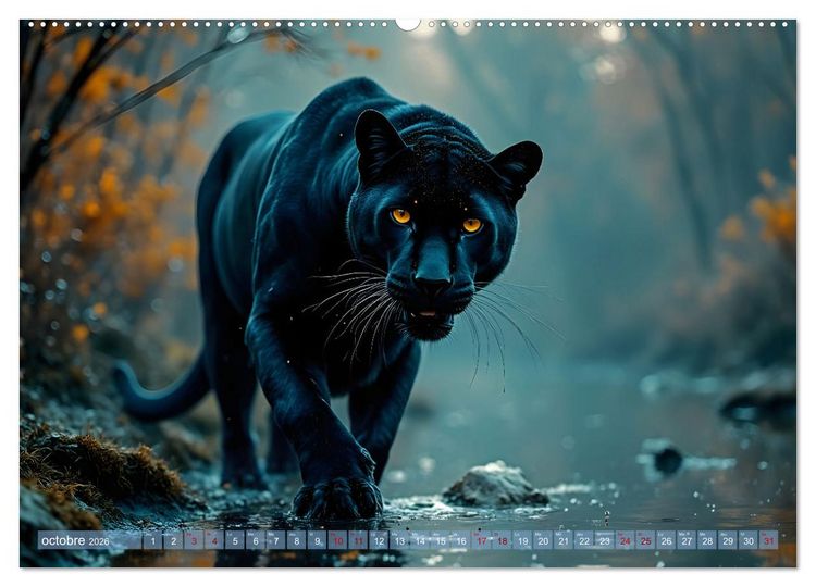 Produktbild: Regards Sauvages &ndash; Rencontres au c&oelig;ur du monde sauvage (Calendrier mural 2026 DIN A2 vertical), CALVENDO calendrier mensuel