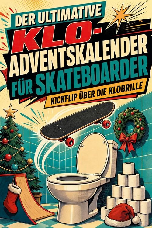 Produktbild: Der ultimative Klo-Adventskalender f&uuml;r Skateboarder