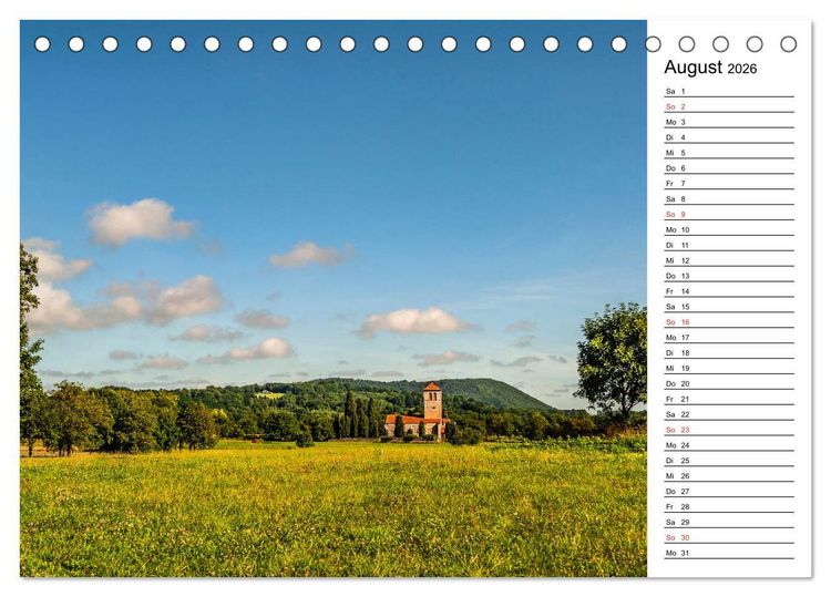 Produktbild: Wilde Pyren&auml;en (Tischkalender 2026 DIN A5 quer), CALVENDO Monatskalender