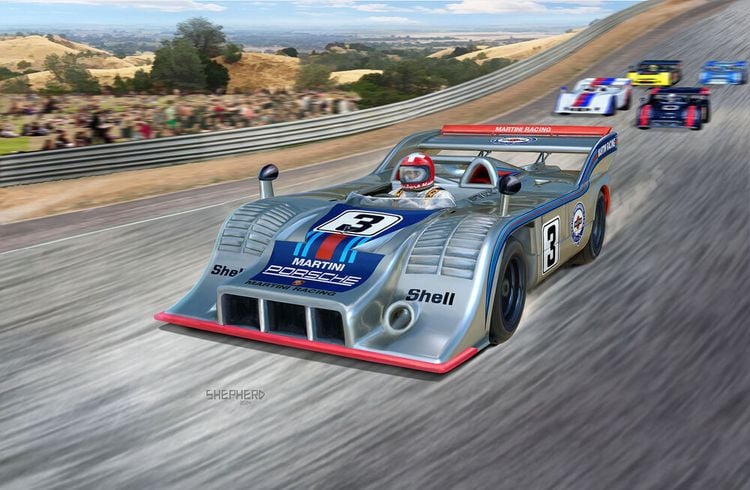 Produktbild: Revell 07738 Porsche 917/10 Automodell Bausatz 1:32