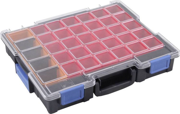 Produktbild: Allit EuroPlus Pro K44/36 Sortimentskoffer (B x H x T) 440 x 76 x 355 mm Anzahl F&auml;cher: 36 Inhalt 1 St.
