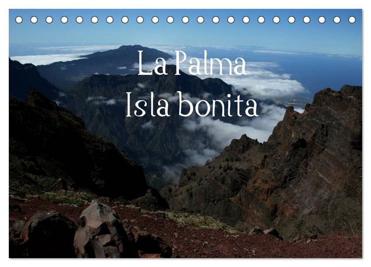 Produktbild: La Palma, Isla bonita (Tischkalender 2026 DIN A5 quer), CALVENDO Monatskalender