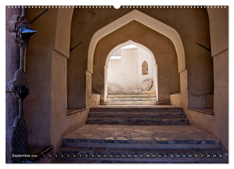 Produktbild: Sultanat Oman (Wandkalender 2026 DIN A2 quer), CALVENDO Monatskalender