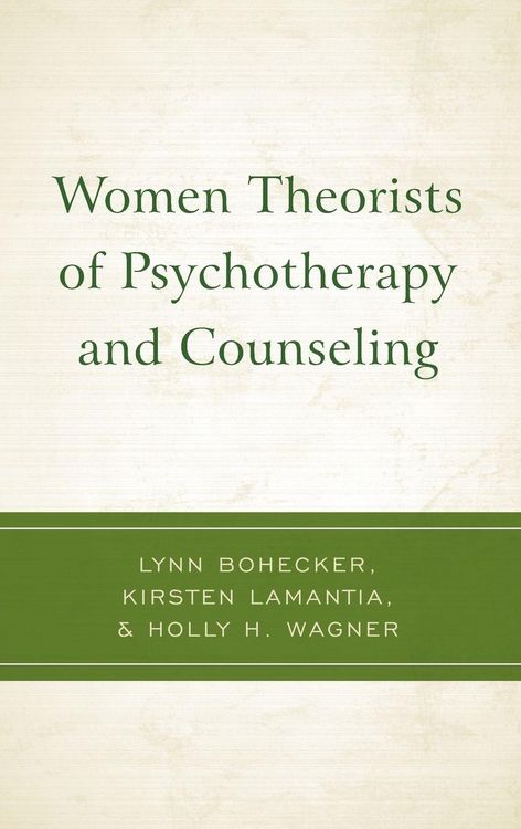 Produktbild: Women Theorists of Psychotherapy and Counseling