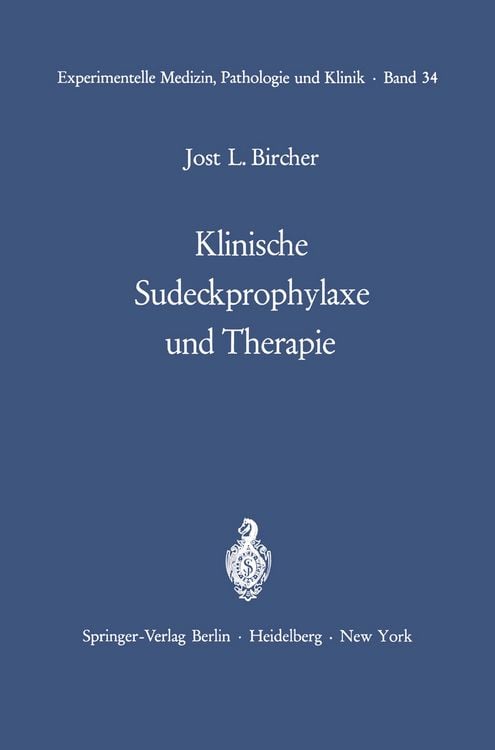 Produktbild: Klinische Sudeckprophylaxe und Therapie