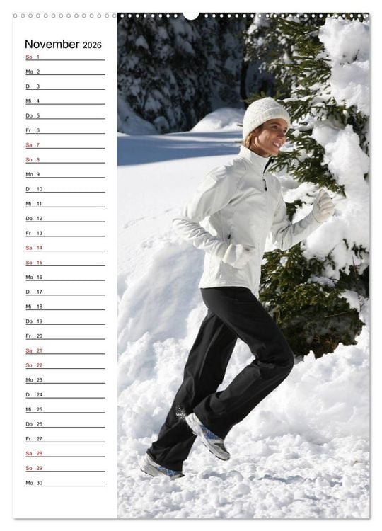 Produktbild: Der Laufplaner (hochwertiger Premium Wandkalender 2026 DIN A2 hoch), Kunstdruck in Hochglanz