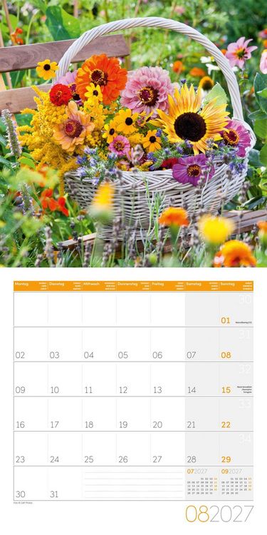 Produktbild: Blumenzauber Kalender 2027 - 30x30 - Art12