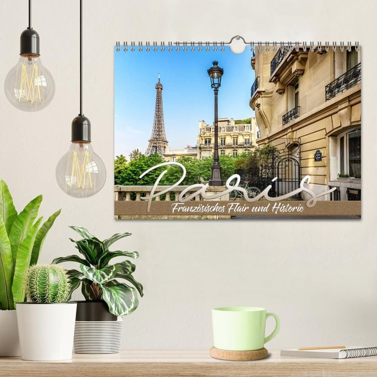 Produktbild: PARIS Franz&ouml;sisches Flair und Historie (Wandkalender 2026 DIN A4 quer), CALVENDO Monatskalender