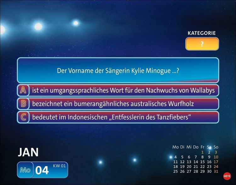 Produktbild: Wer wei&szlig; denn sowas? Tagesabrei&szlig;kalender 2027