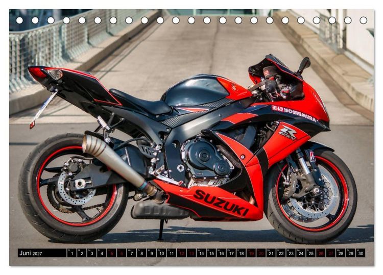 Produktbild: Yoshimura Gixxer Limited Edition (Tischkalender 2027 DIN A5 quer), CALVENDO Monatskalender