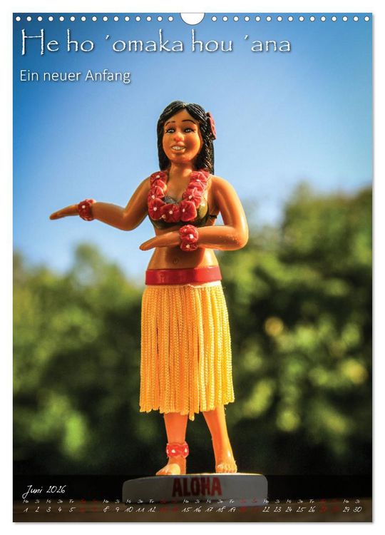 Produktbild: Hula Dancer - Hawaiianische Weisheiten (Wandkalender 2026 DIN A3 hoch), CALVENDO Monatskalender