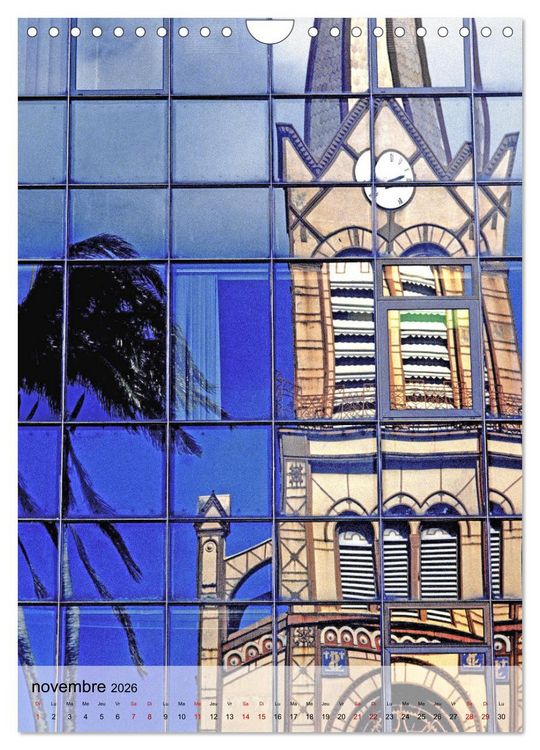 Produktbild: Cit&eacute;s de France (Calendrier mural 2026 DIN A4 horizontal), CALVENDO calendrier mensuel