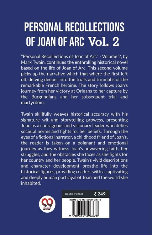 Produktbild: Personal Recollections Of Joan Of Arc Vol. 2