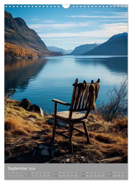 Produktbild: Durchatmen! (Wandkalender 2026 DIN A3 hoch), CALVENDO Monatskalender