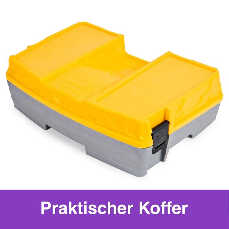 Kinetic Sand Baustellen Koffer
