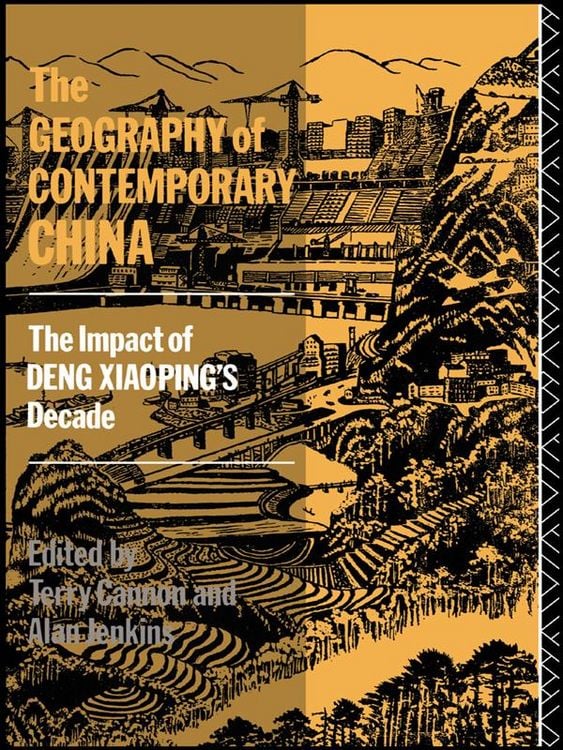 Produktbild: The Geography of Contemporary China
