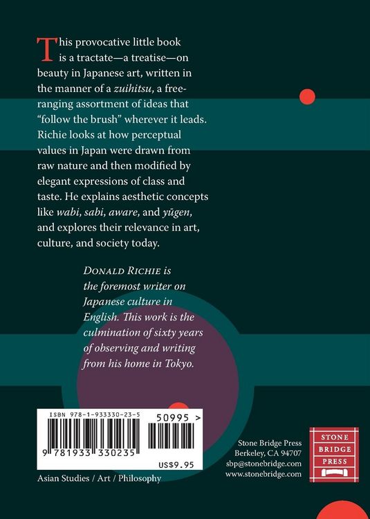 Produktbild: A Tractate on Japanese Aesthetics