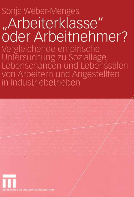 Produktbild: &bdquo;Arbeiterklasse&ldquo; oder Arbeitnehmer?