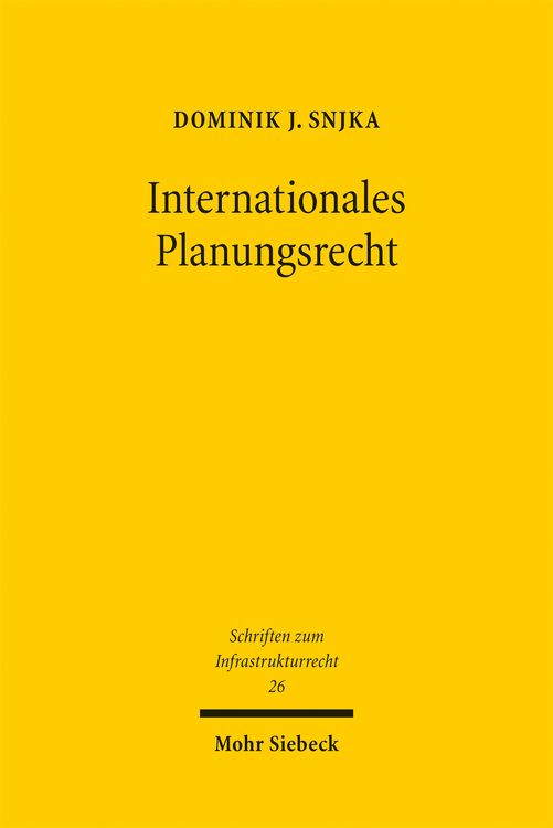 Produktbild: Internationales Planungsrecht