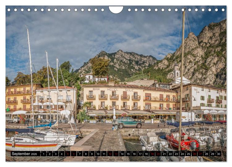 Produktbild: Gardasee - Impressionen aus der Lombardei (Wandkalender 2026 DIN A4 quer), CALVENDO Monatskalender