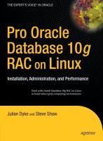 Produktbild: Pro Oracle Database 10g RAC on Linux
