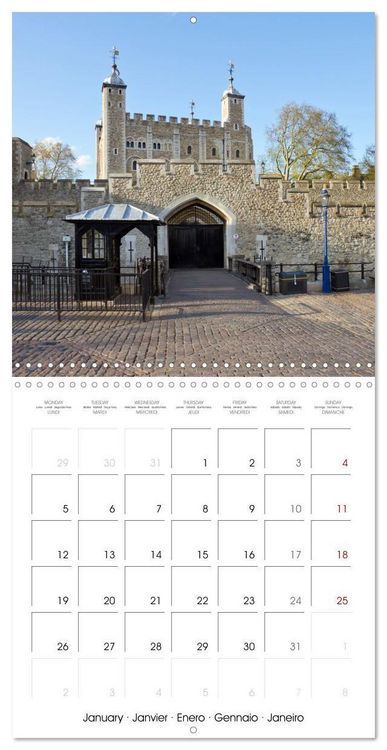 Produktbild: LONDON Sightseeing (Wall Calendar 2026 12 &times; 12 Inch) CALVENDO 12 Month Wall Calendar
