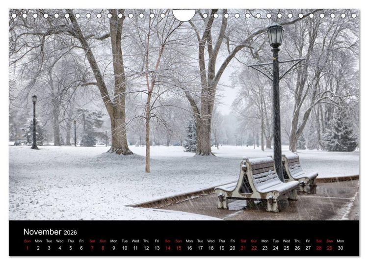 Produktbild: Niagara Falls 2026 (Wall Calendar 2026 DIN A4 landscape), CALVENDO 12 Month Wall Calendar