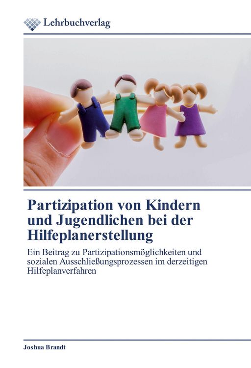 Produktbild: Partizipation von Kindern und Jugendlichen bei der Hilfeplanerstellung