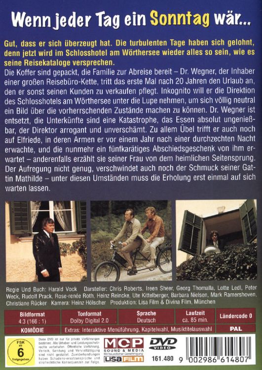 Produktbild: Wenn jeder Tag ein Sonntag w&auml;r'...