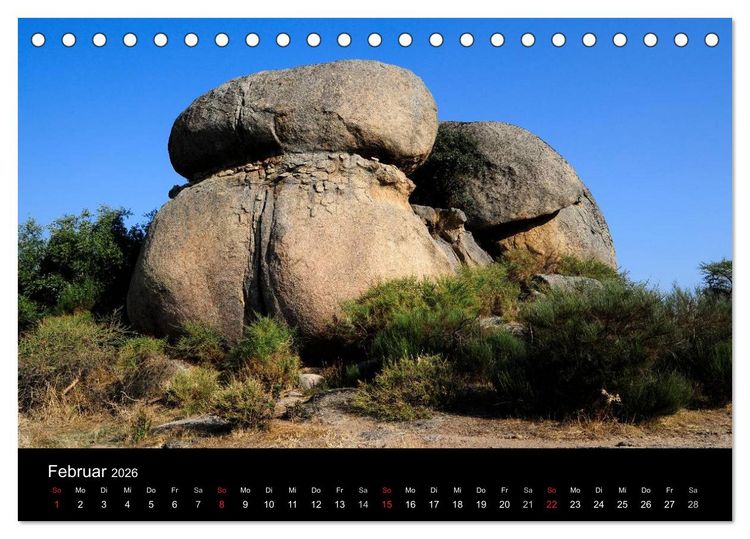 Produktbild: Spanien (Tischkalender 2026 DIN A5 quer), CALVENDO Monatskalender