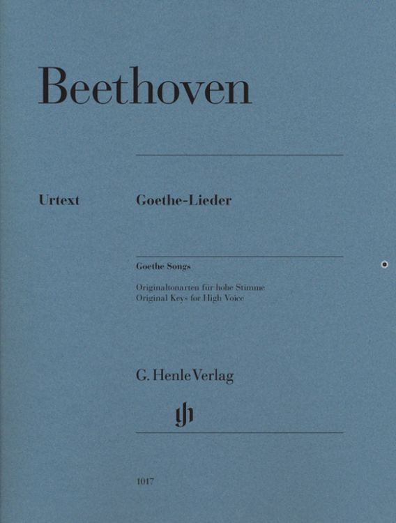 Produktbild: Ludwig van Beethoven - Goethe-Lieder