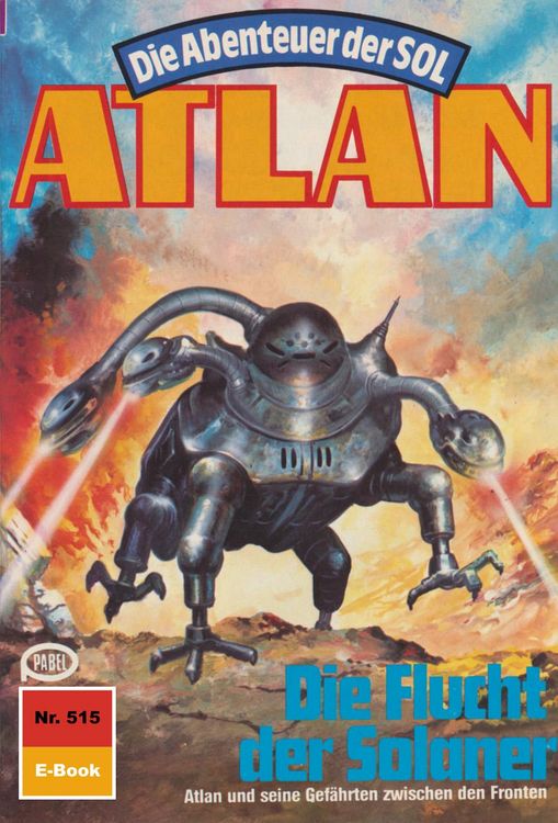 Produktbild: Atlan 515: Die Flucht der Solaner
