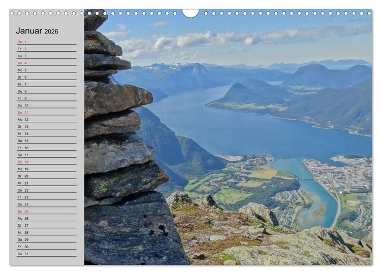 Produktbild: Norwegen. Im Land der Sagen, Mythen und Trolle (Wandkalender 2026 DIN A3 quer), CALVENDO Monatskalender