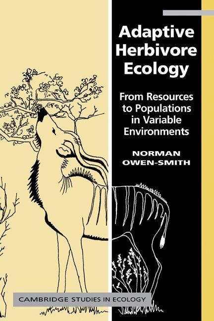 Produktbild: Adaptive Herbivore Ecology