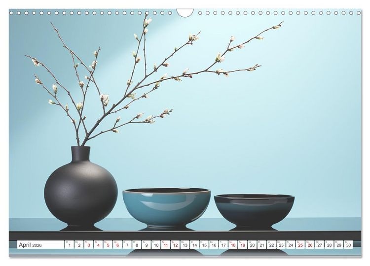 Produktbild: Einklang und Harmonie (Wandkalender 2026 DIN A3 quer), CALVENDO Monatskalender
