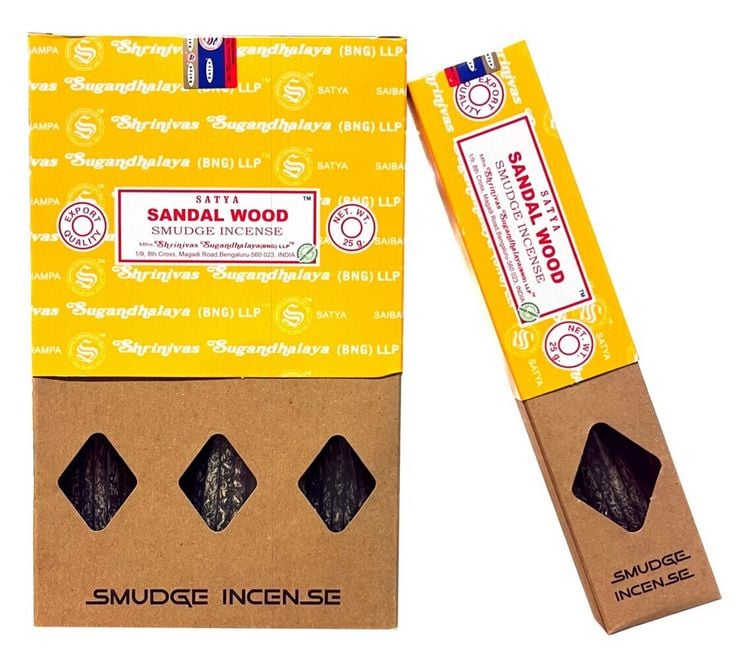 Produktbild: Satya "Sandal Wood" Smudge Incense 25gr.