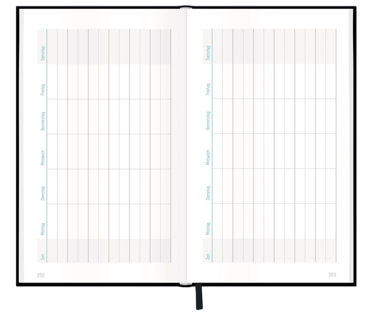 Produktbild: H&auml;fft-Timer slim - Jugendkalender 26/27