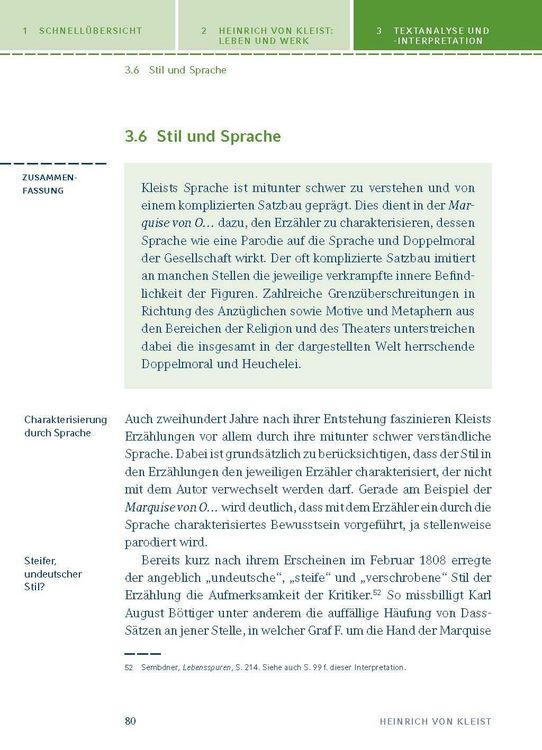 Produktbild: Die Marquise von O... von Heinrich von Kleist