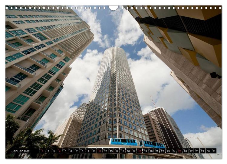 Produktbild: Miami und Florida (Wandkalender 2026 DIN A3 quer), CALVENDO Monatskalender
