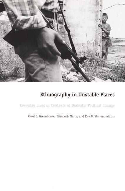 Produktbild: Ethnography in Unstable Places