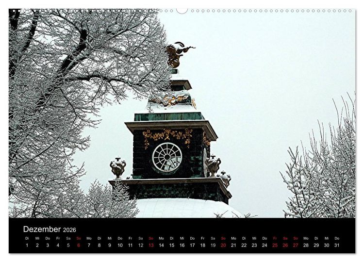 Produktbild: Potsdam 2026 (Wandkalender 2026 DIN A2 quer), CALVENDO Monatskalender