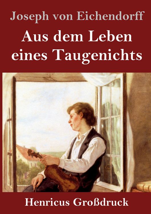 Produktbild: Aus dem Leben eines Taugenichts (Gro&szlig;druck)