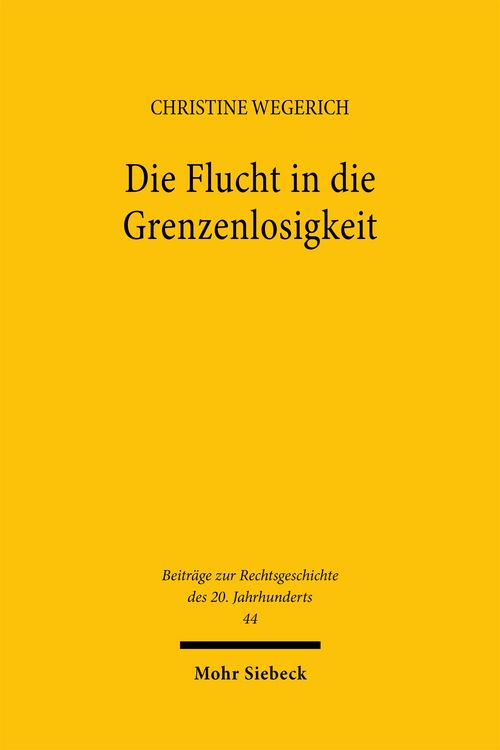 Produktbild: Die Flucht in die Grenzenlosigkeit